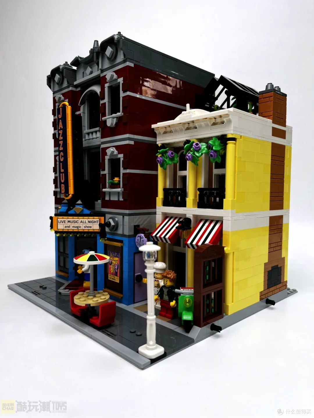 实物真香?乐高ICONS街景10312爵士乐俱乐部开箱评测【多图预警】