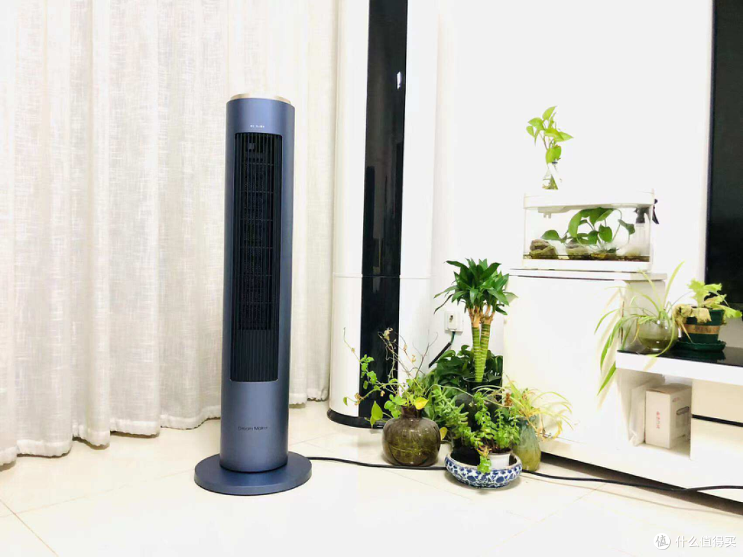 闲置率低，能吹冷暖风又能当空气净化器使用的造梦者无叶净化冷暖扇