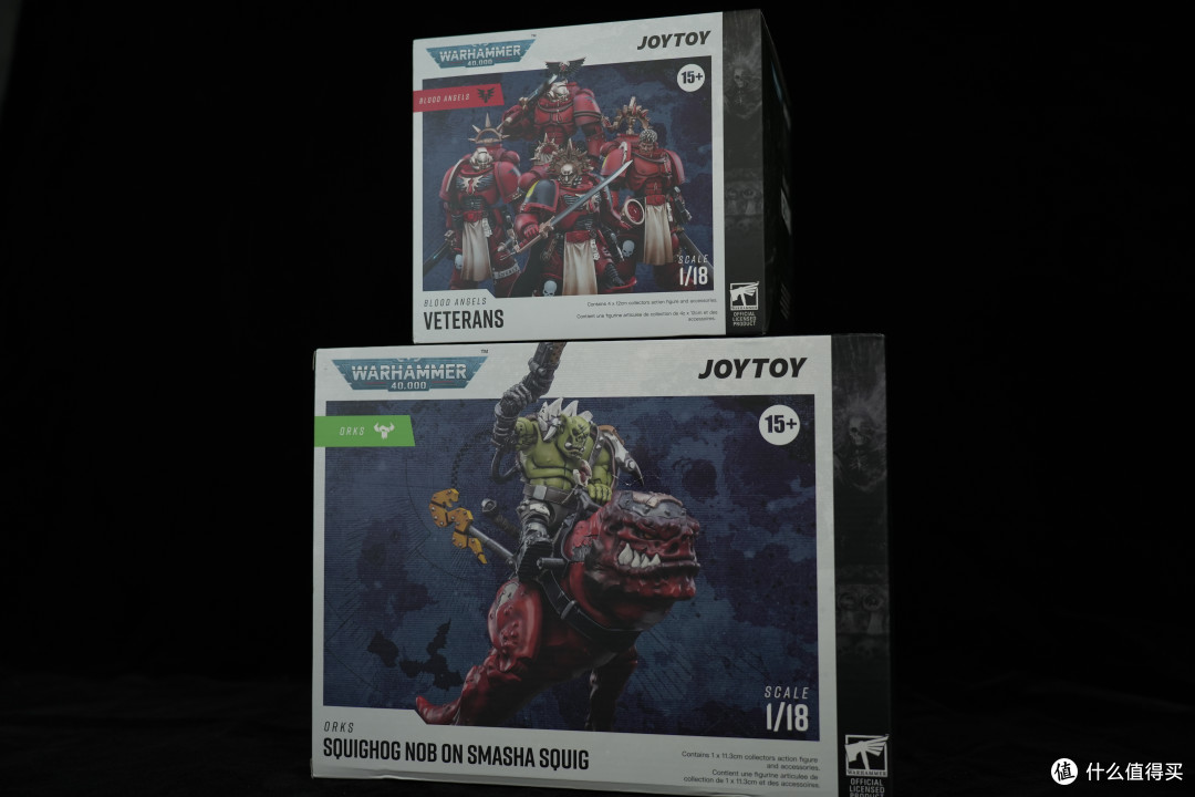 玩模总动员:圣吉列斯之血 VS “WAAAGH”大法,暗源战锤40K系列可动人偶开箱