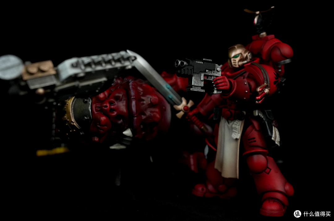 玩模总动员:圣吉列斯之血 VS “WAAAGH”大法,暗源战锤40K系列可动人偶开箱