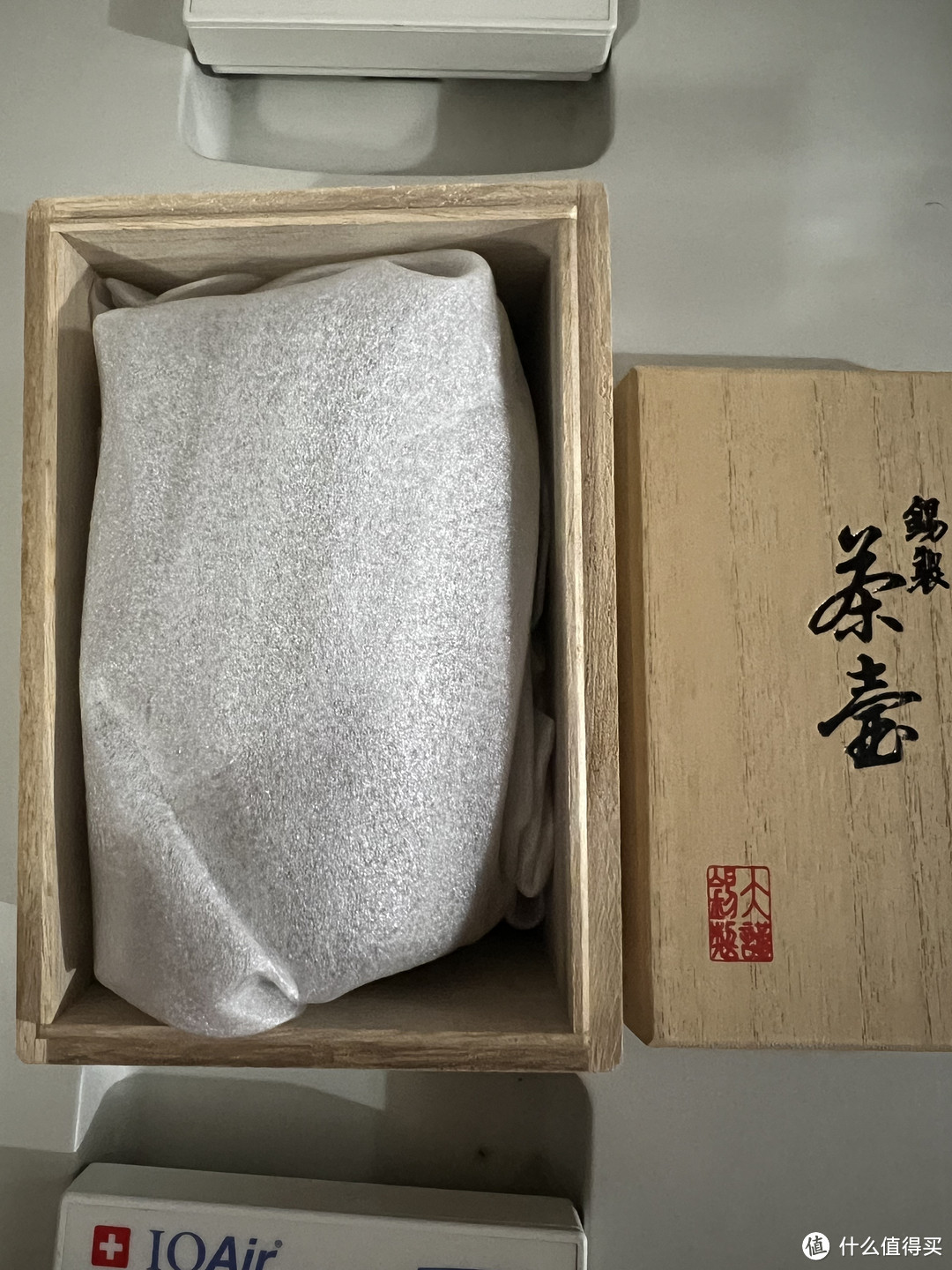 买的最贵的一个茶叶罐  大阪锡器茶叶罐 SUZUKI