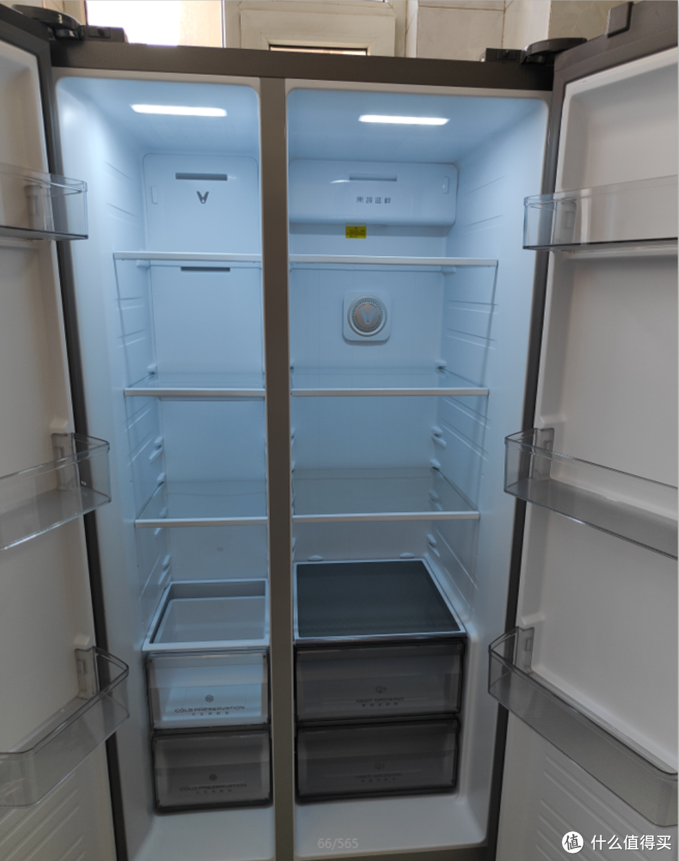 入门级大容量冰箱也能有惊喜——云米 636L对开门冰箱延鲜版使用体验