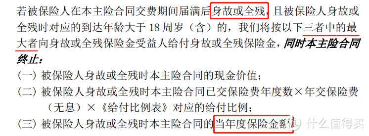 (图片来源:某增额终身寿产品条款)