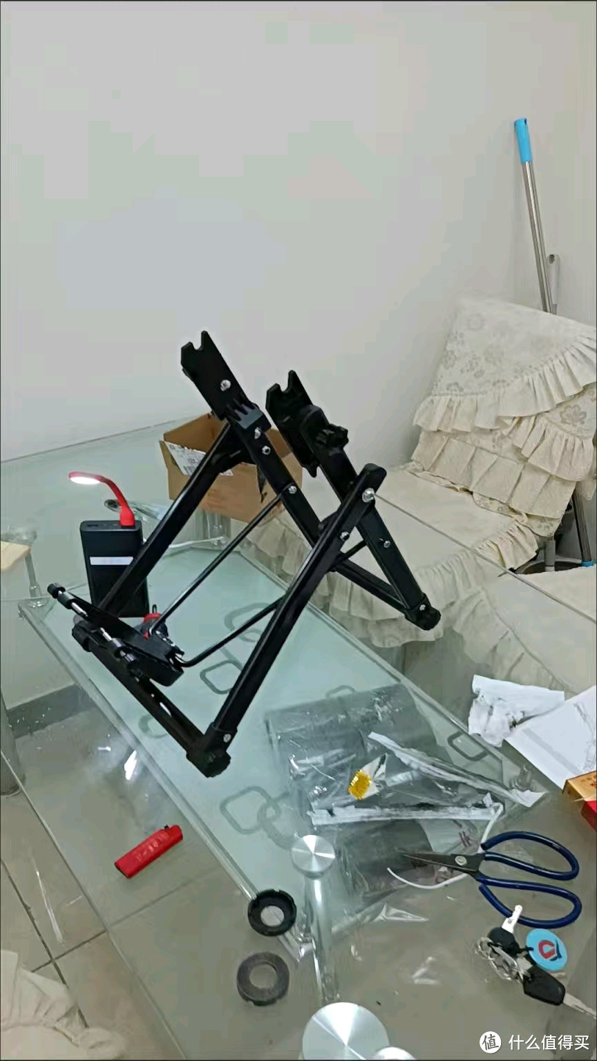 自行车轮组偏摆调整工具