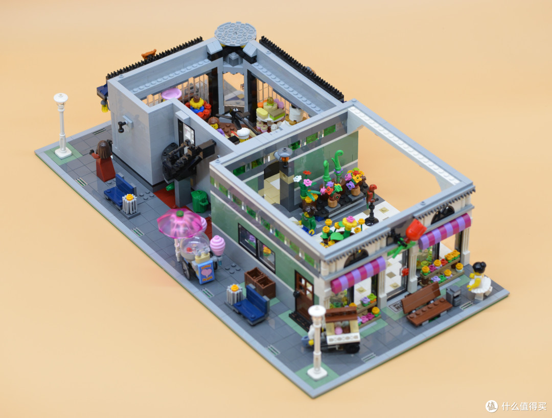 乐高街景十周年10255改造