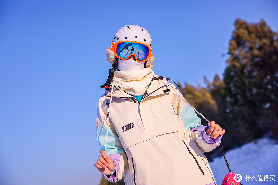 【热雪众测】云居滑雪场+雪怡派套头拼色滑雪服测评！