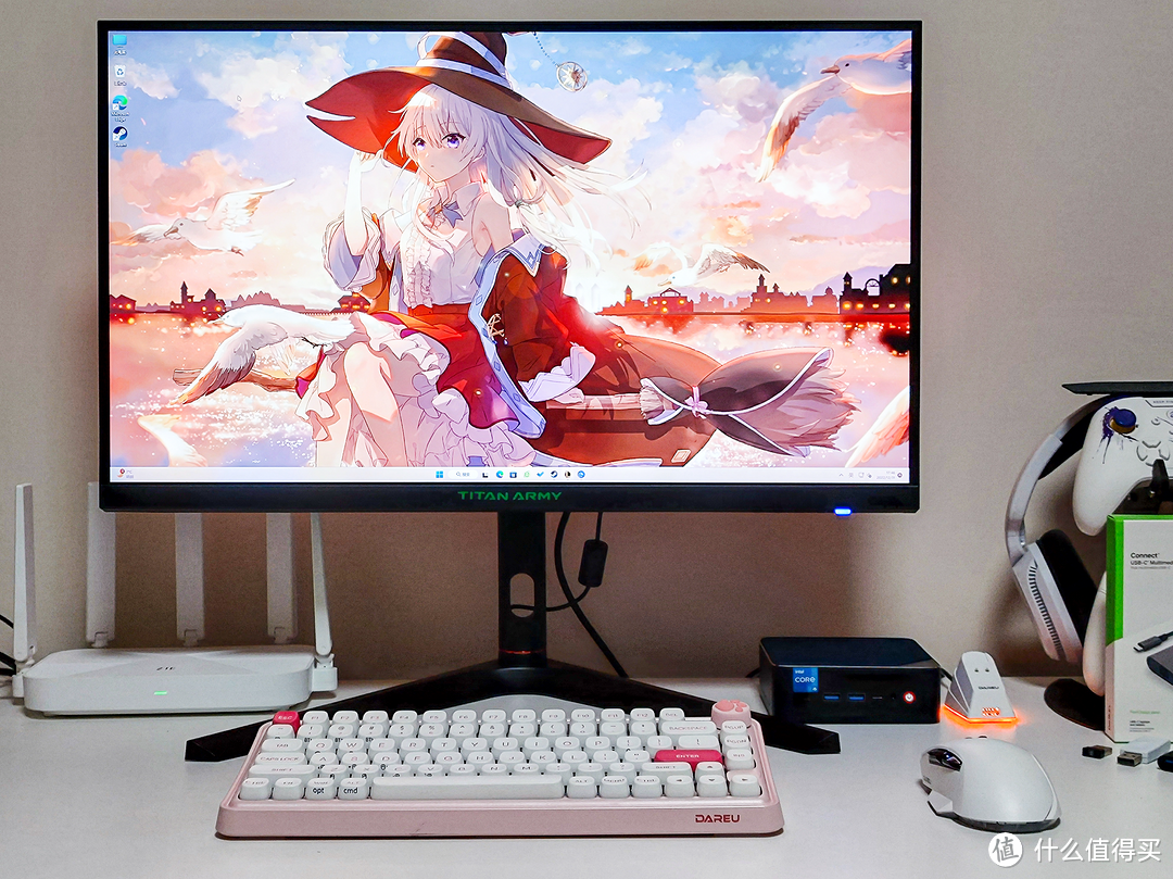 两千元=2K+240Hz+1ms响应丨新品电竞显示器泰坦军团P27B2S开箱评测