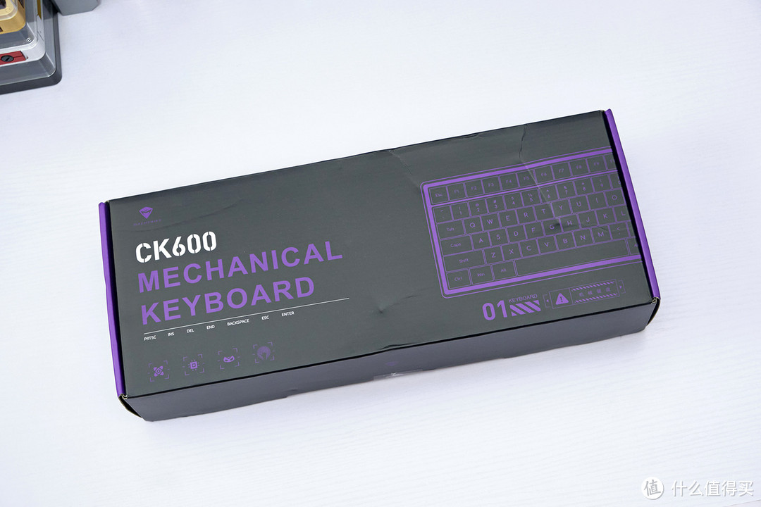 逆狱KU轴上手体验，机械师CK600三模键盘开箱分享