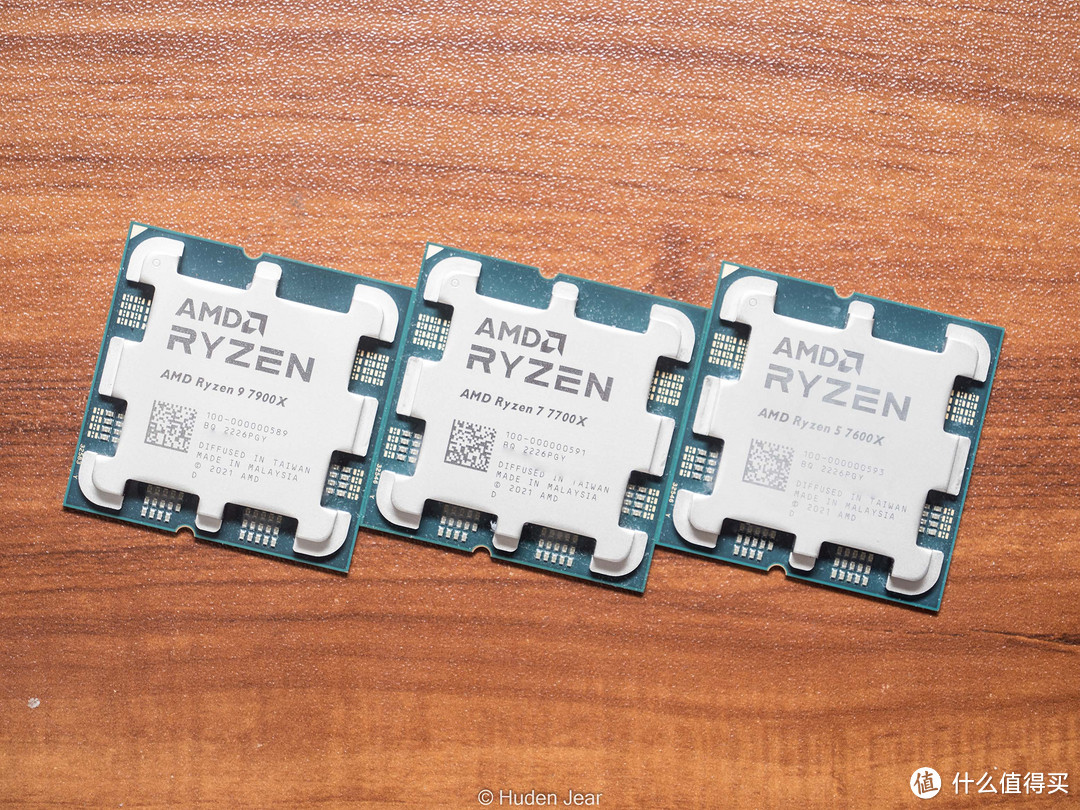 这次真香啦！首发测试AMD Ryzen 7900 7700 7600 ZEN4 非X系列