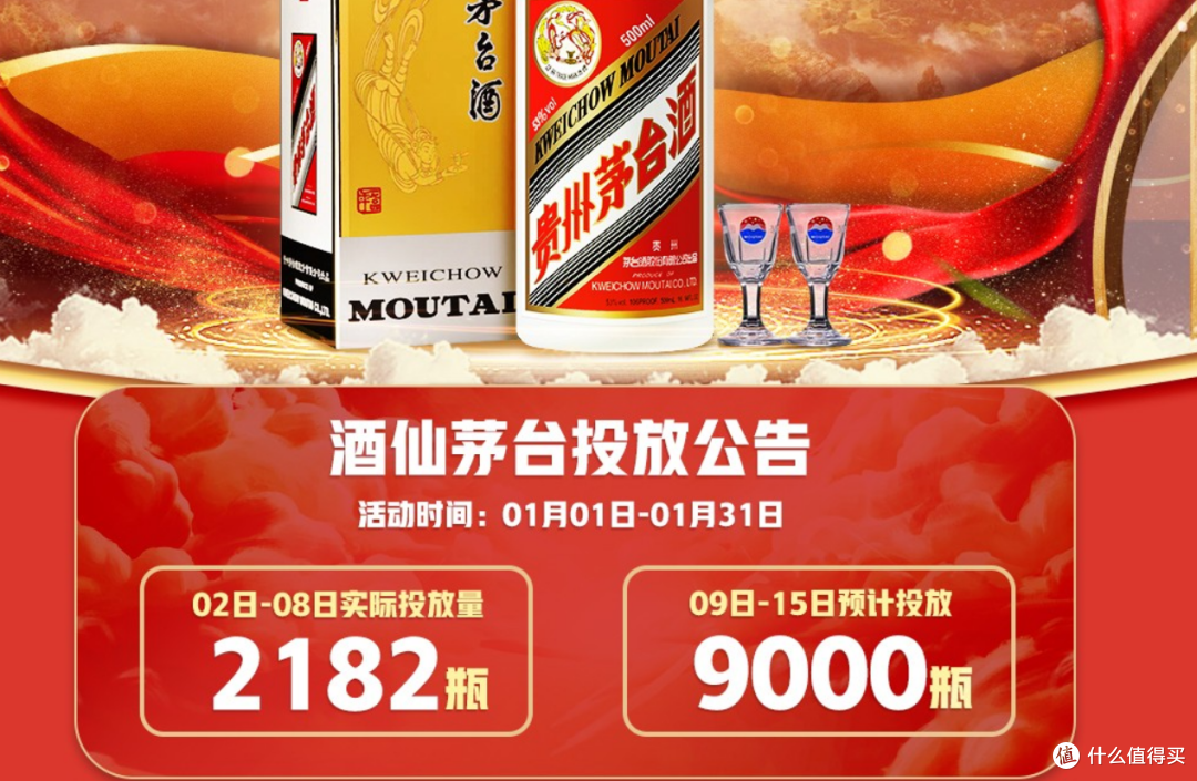 重磅!80000+瓶,京东、天猫、酒仙网等平台飞天茅台大放量!近期飞天茅台放量抢购渠道盘点!