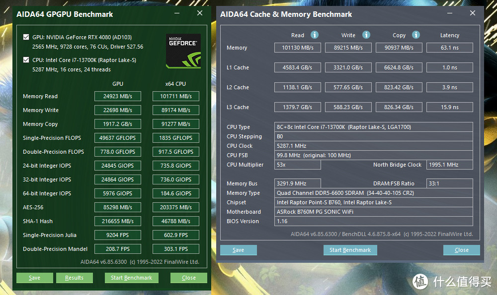 AIDA 64 相关测试成绩