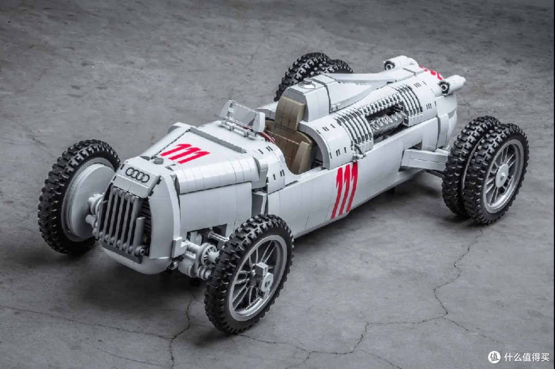 乐高IDEAS万赞遗珠：赛车界上古神兽，Auto Union Type C赛车