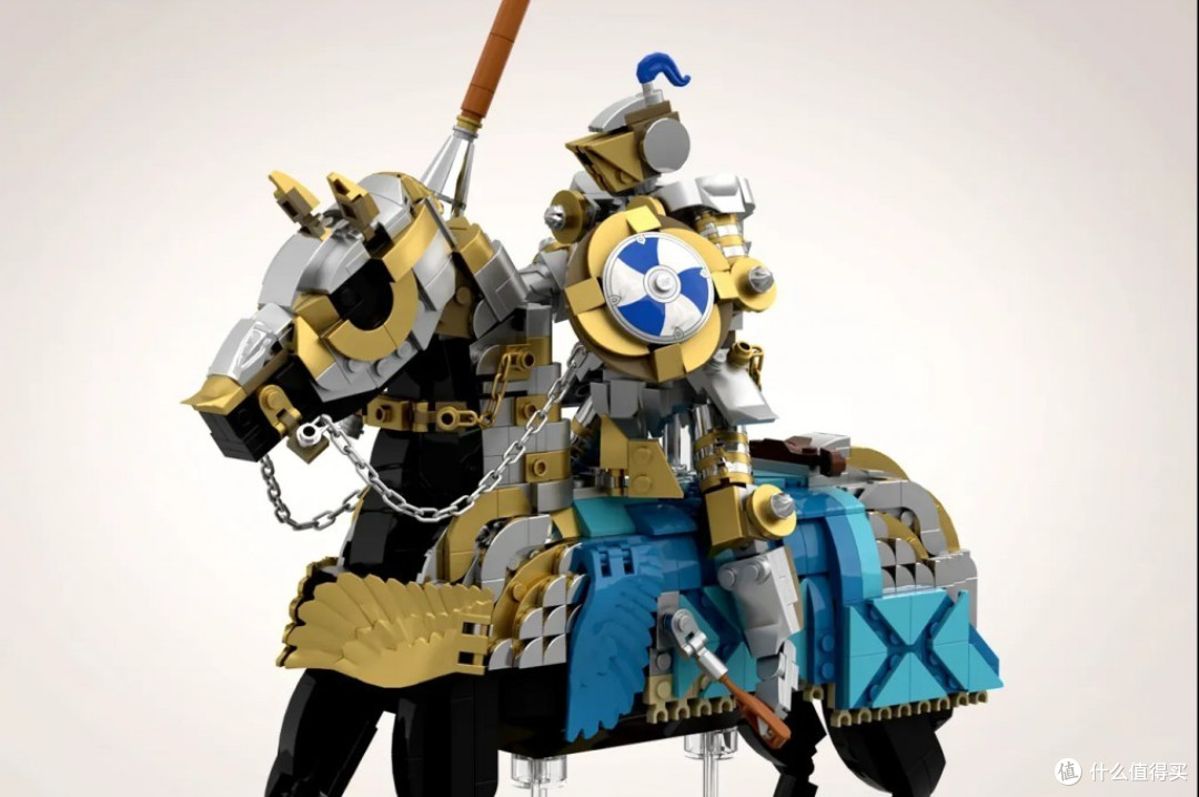 乐高ideas热门介绍:truman大神最新献作,中世纪骑士与骏马