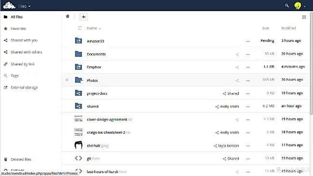 来源:ownCloud