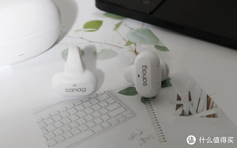 耳机居然长这样？不入耳式设计，sanag塞那Z50S耳夹式耳机体验分享