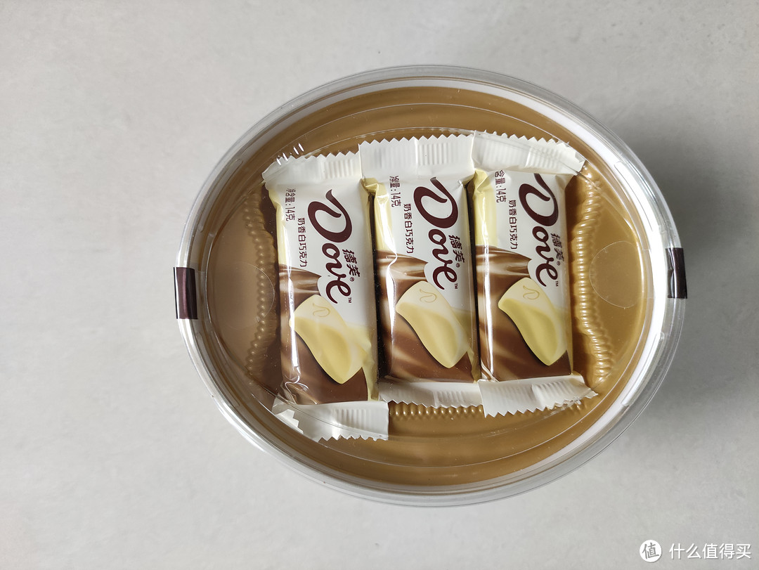 德芙碗装白巧克力分享