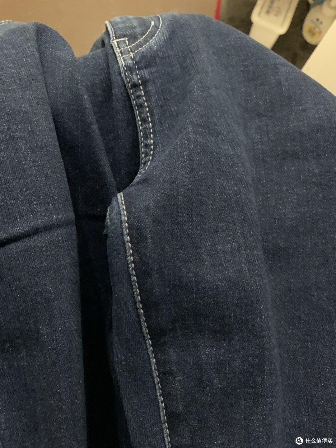 网易严选的牛仔裤,质地还可以