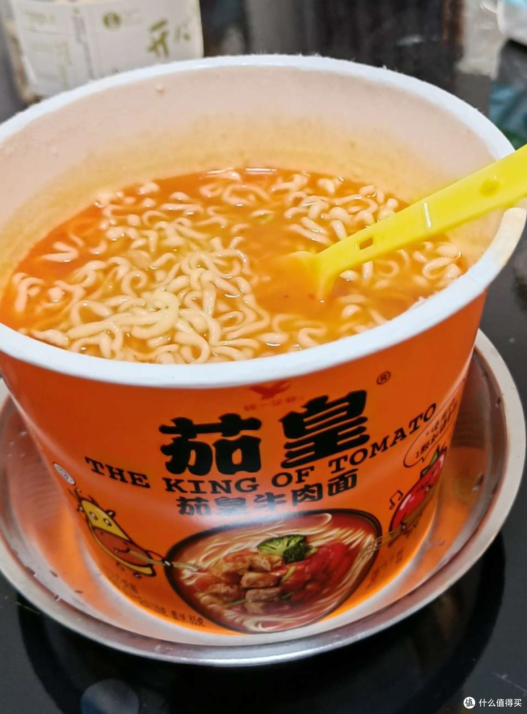 番茄味很浓，适合不吃辣的人