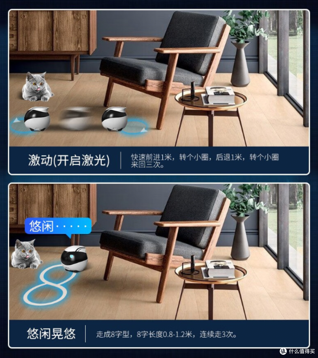 好几天不在家,猫猫们怎么办,实测可逗猫可移动陪伴型摄像头(基础款)