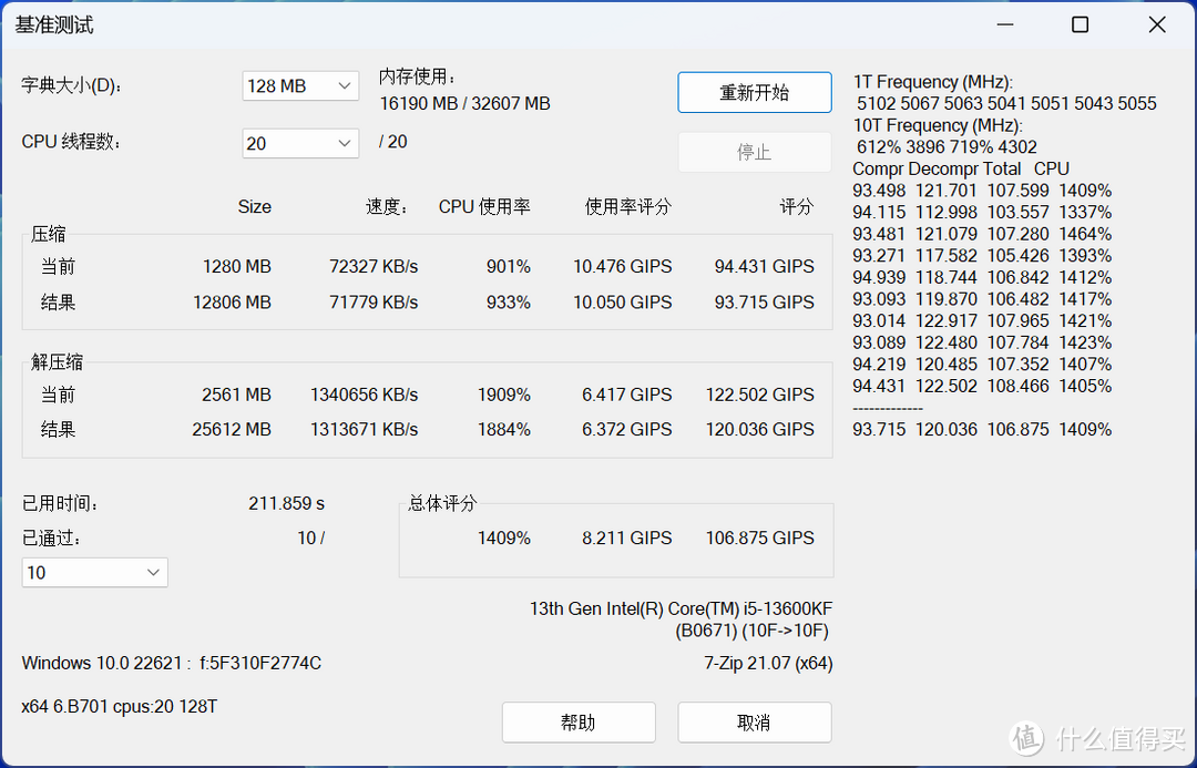 超频到7200MHz，性能提升怎么样？技嘉Z790雪鹰实战宏碁掠夺者VESTA II内存超频