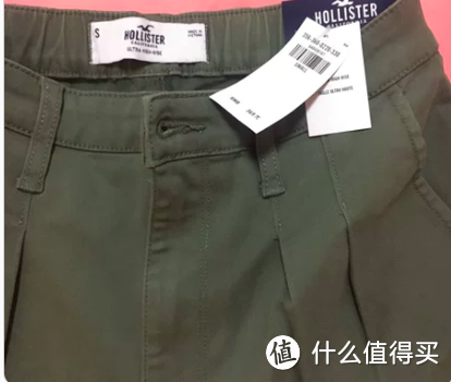 Hollister加高高腰妈咪牛仔裤