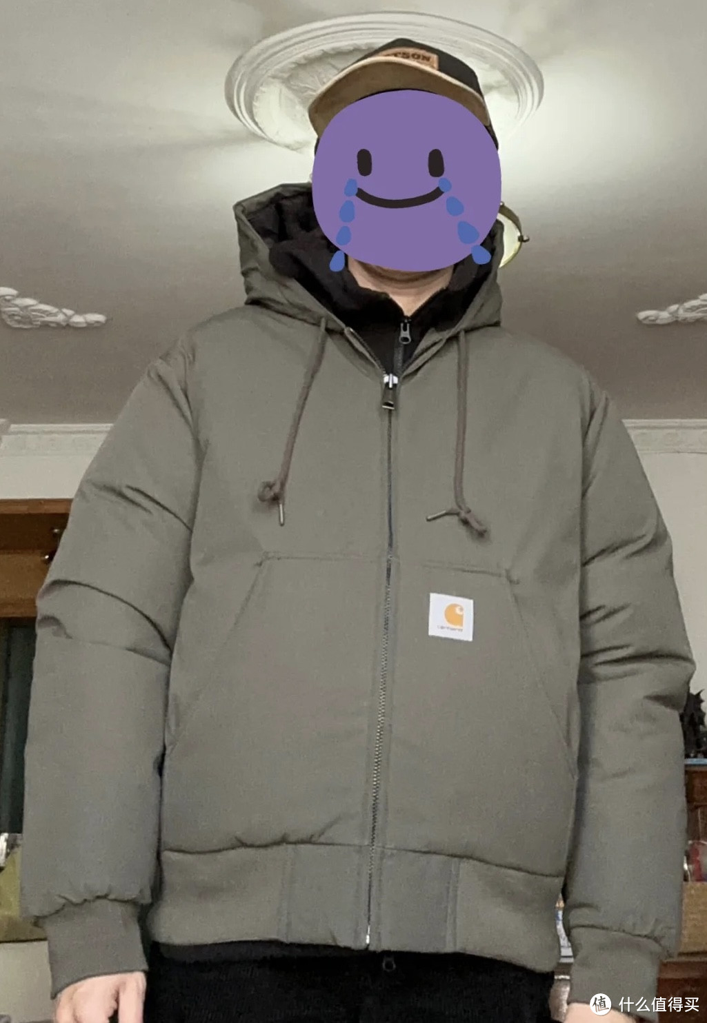 来点不一样的卡哈特：carhartt WIP active cold jacket cypress烟灰色