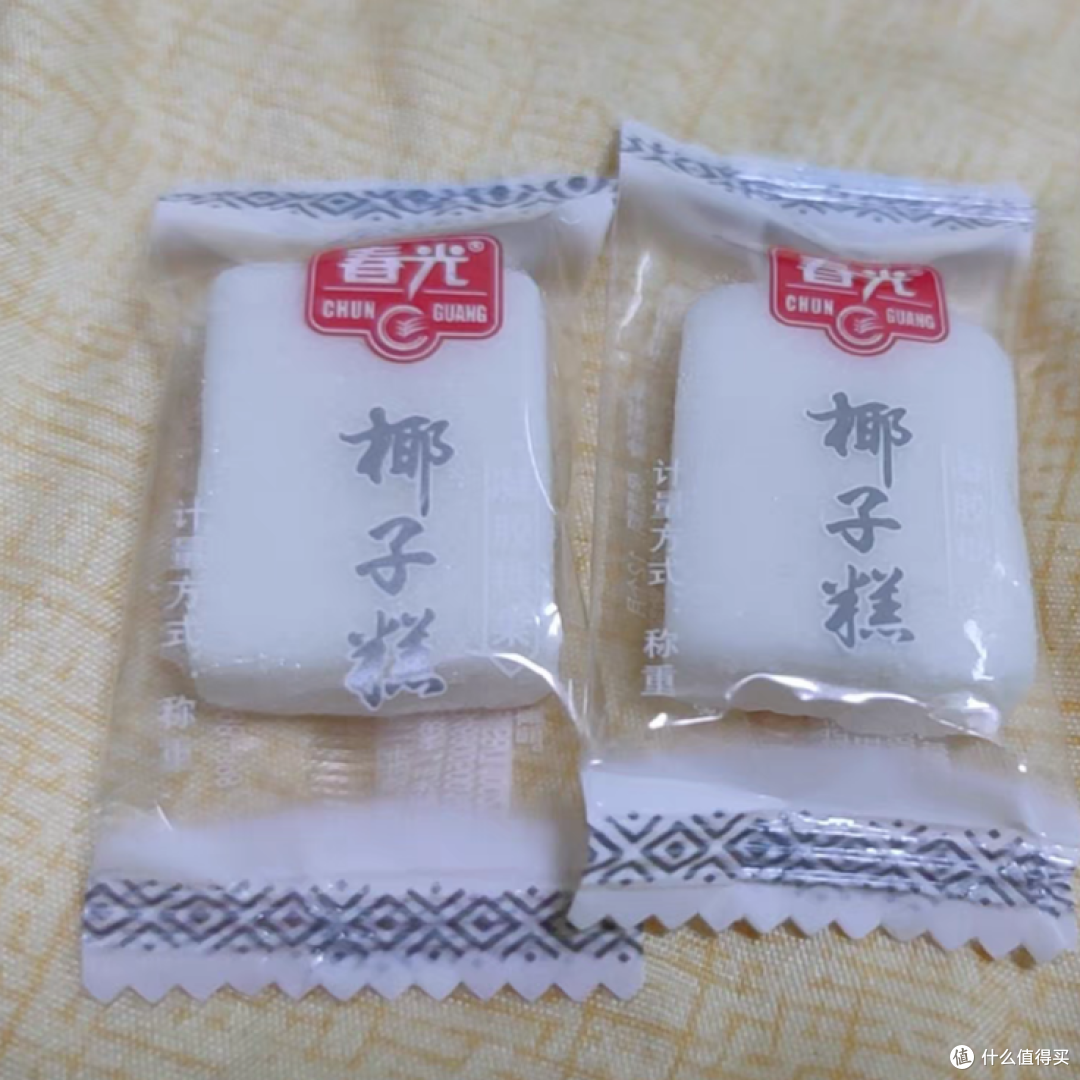 海南特产椰子糕,椰香浓郁小零食