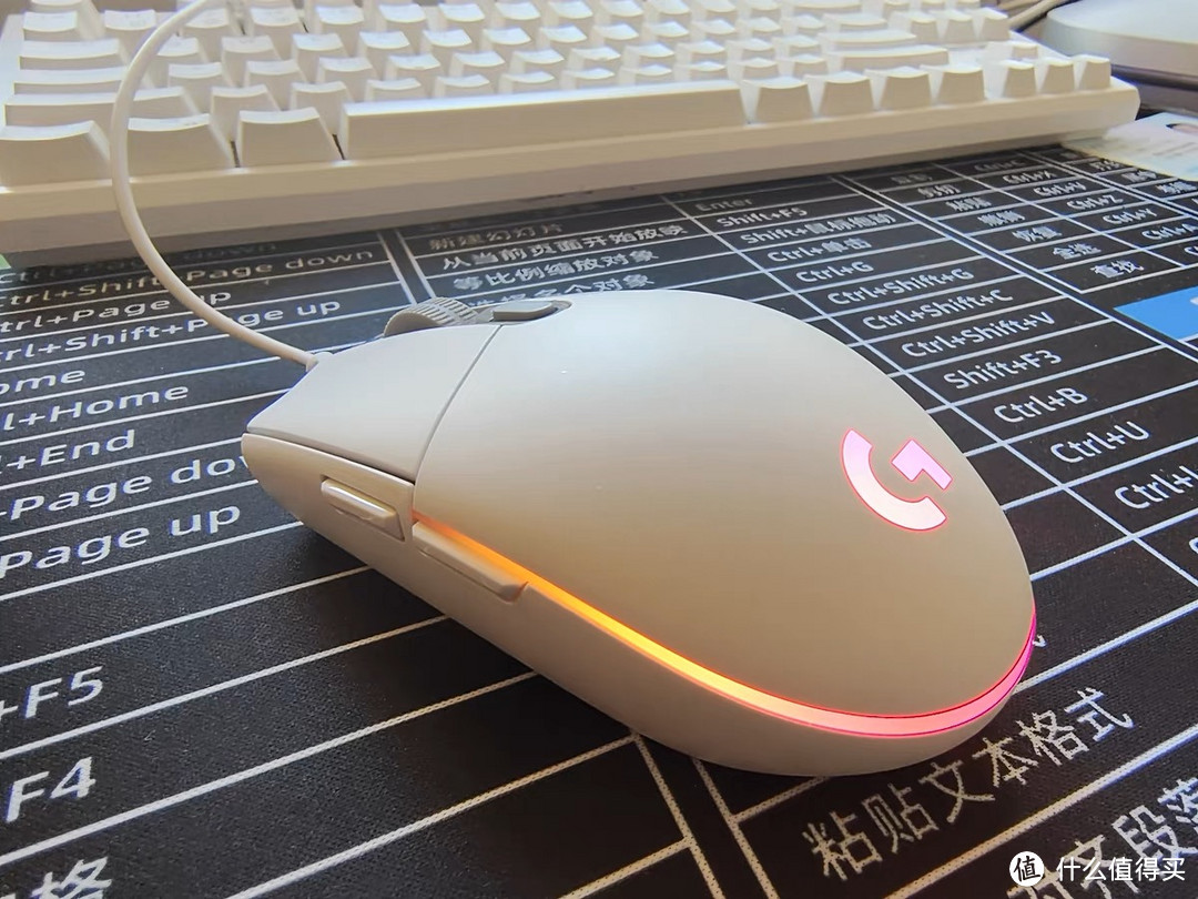 游戏鼠标推荐-罗技（G） G102 电竞游戏鼠标 