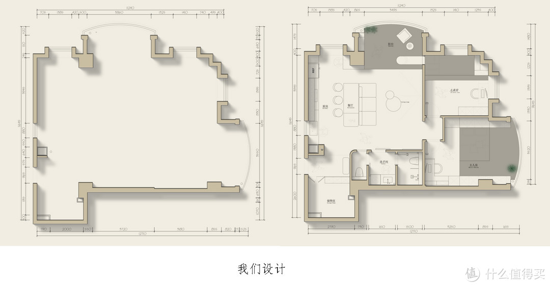 她家极简风，LDK设计，有地台还有滑梯，全屋都长在我的审美点上