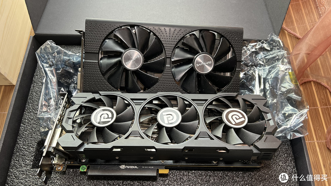 女生自用99新RX580 磐镭1080均为8G