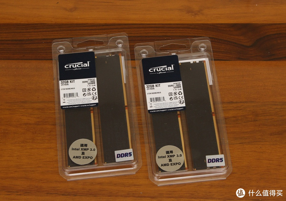 Intel与AMD双平台皆可用－美光 Crucial DDR5-5600 32GB 