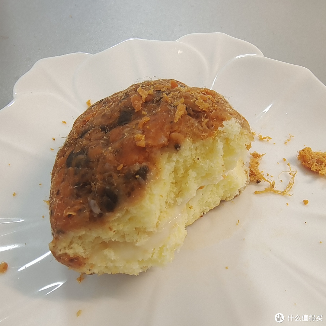 这个充满海苔的肉松小贝 太好吃了