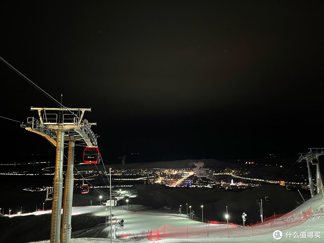 夜场等待开网，冲第一波面条雪