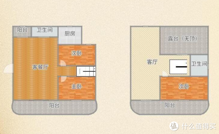 这套中式顶楼大跃层太美了，装修古典大气，二楼的大露台令人神往