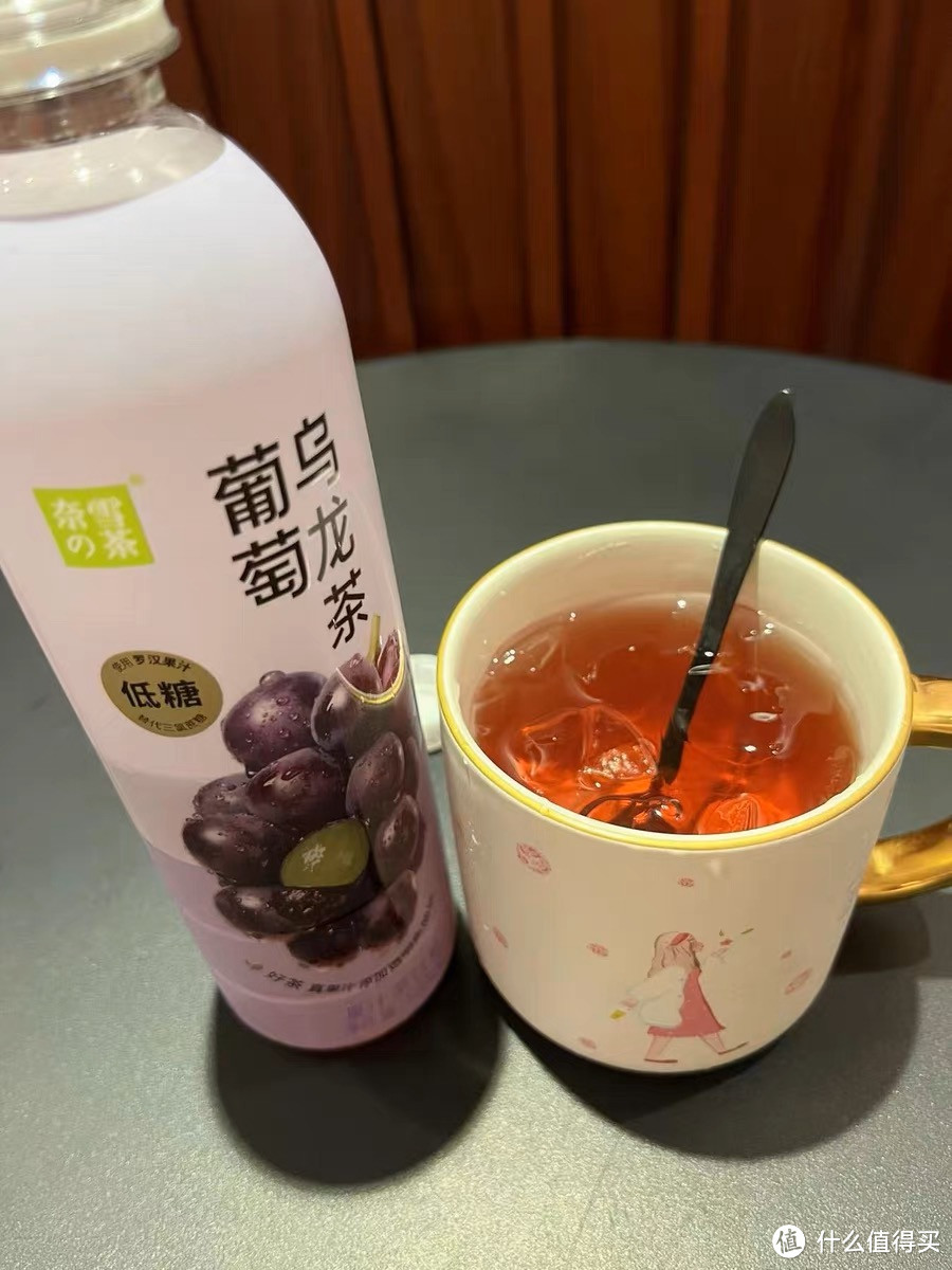奈雪的茶 0脂低糖果汁茶青提乌龙茶