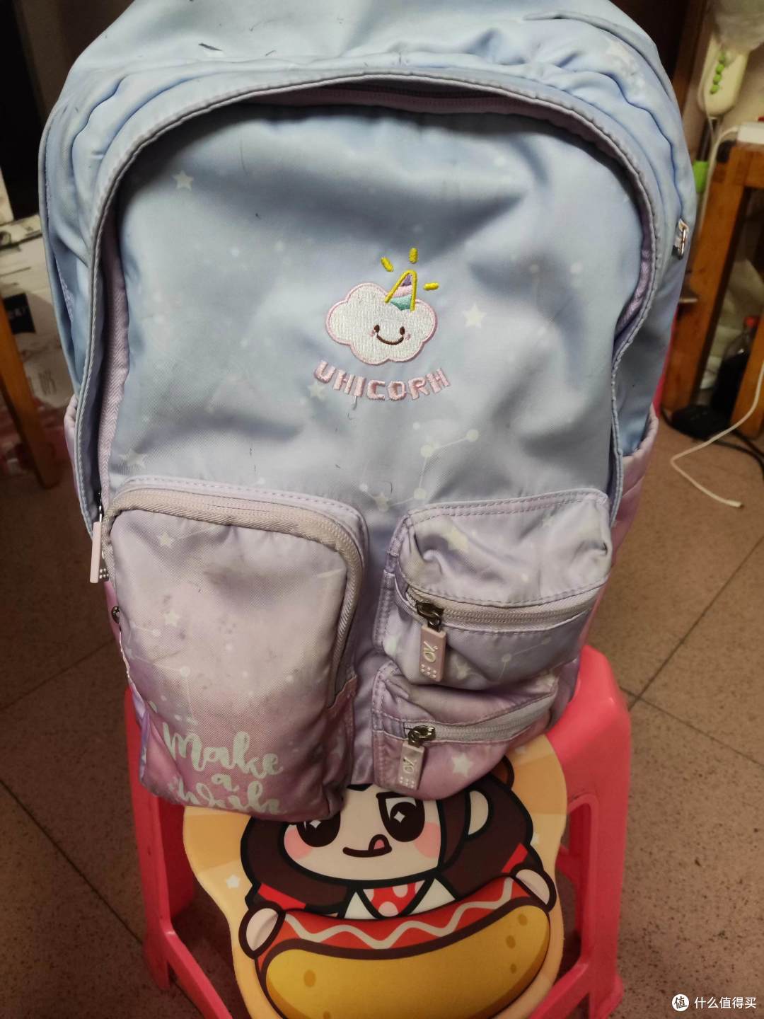 翻出很久没用的书包