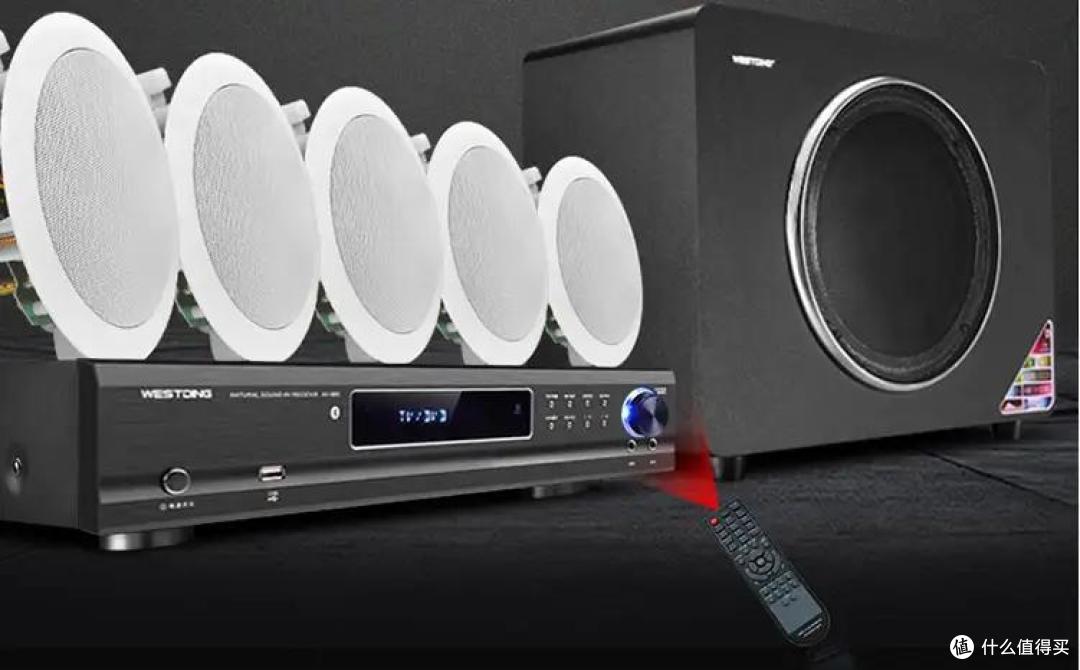 网红款吸顶式音响,让家庭客厅变身炫酷影厅