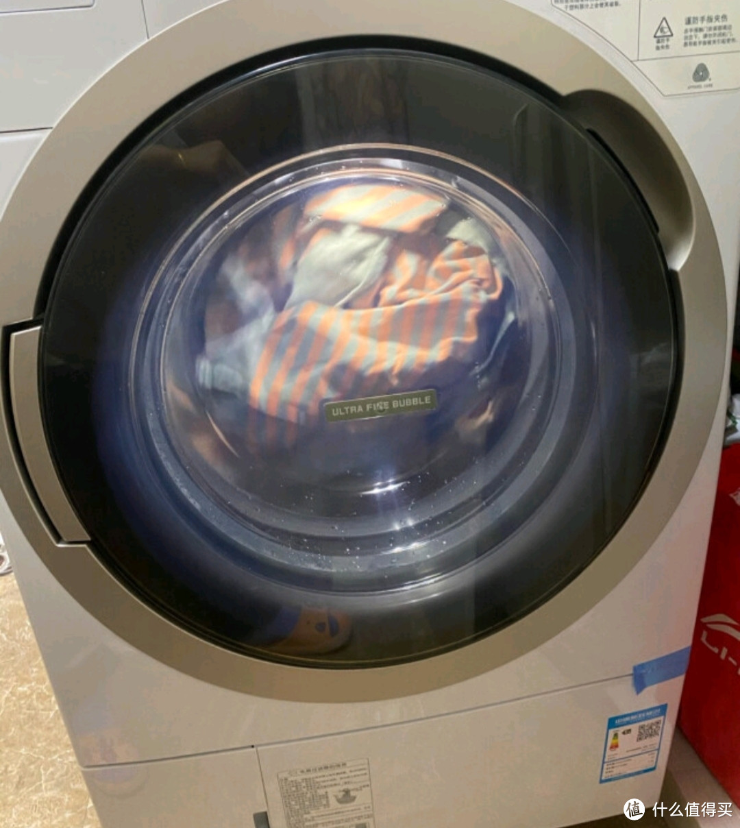東芝（TOSHIBA）东芝 全自动 X6白色 热泵式洗烘一体 UFB超微泡 直驱变频 11公斤大容量滚筒洗衣机
