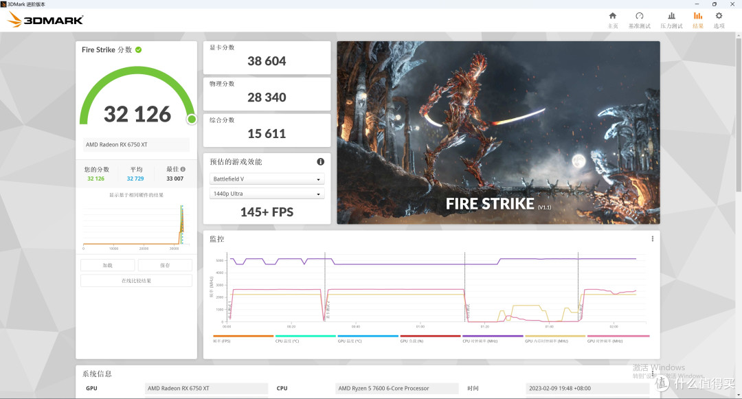 AMD R5 7600 + B650m 重炮手 + 6750XT + 雷克沙 D5 实战 10 款热门游戏