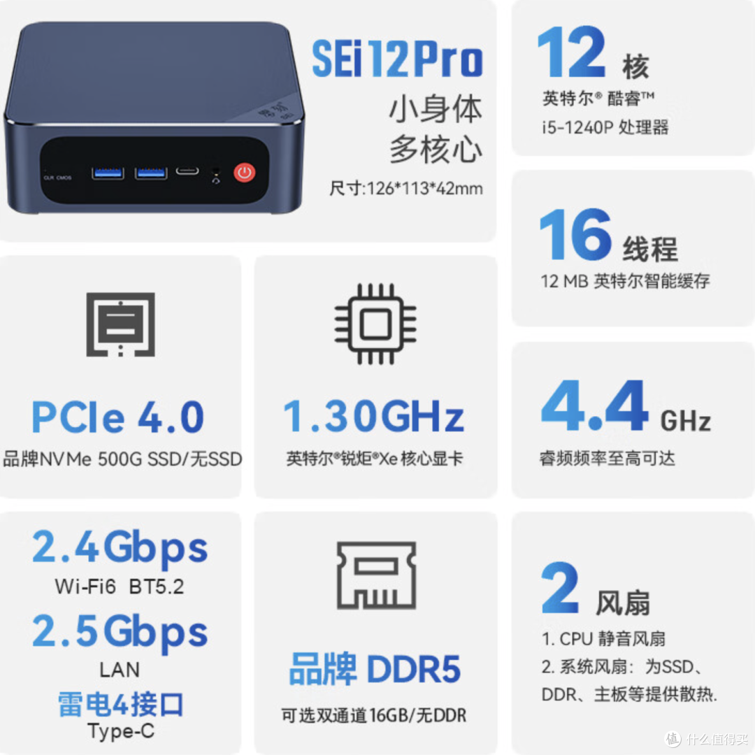 迷你主机用了回不去,巴掌大的它性能强悍不输台式主机,零刻 SEi12 Pro迷你主机评测