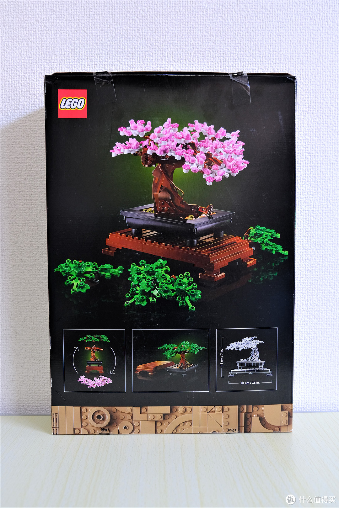 给房间加点绿意——LEGO 乐高Icons系列 10281 盆栽树