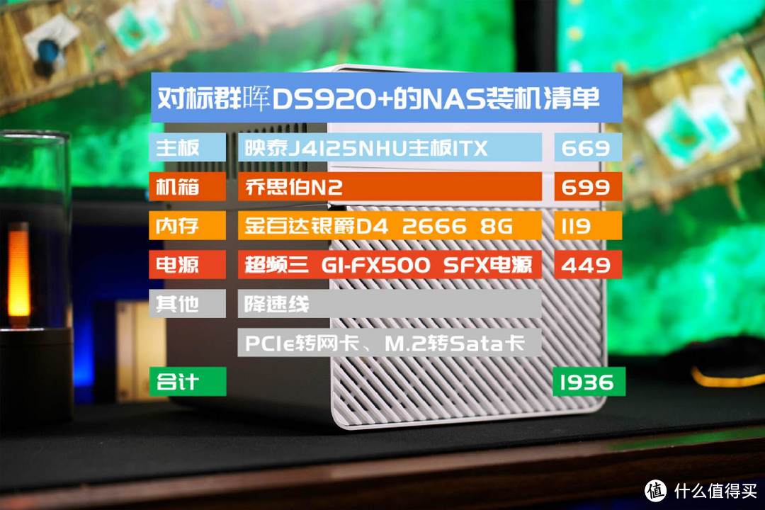 不捡垃圾不买二手，花费不到一半，DIY一台对标群晖DS920+的NAS