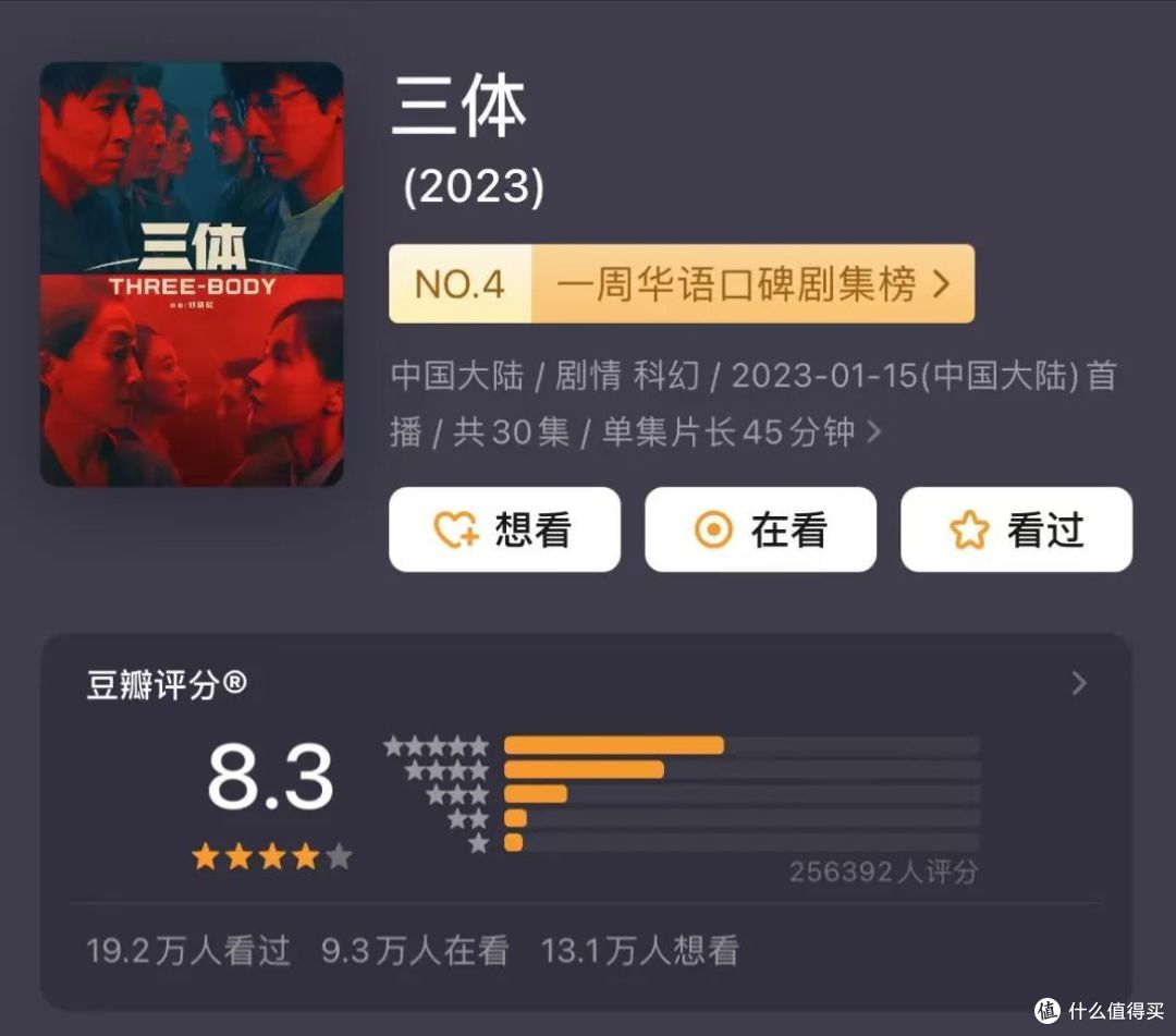 8.3分收官撒花!生命能与《三体》重合一次,此生无憾