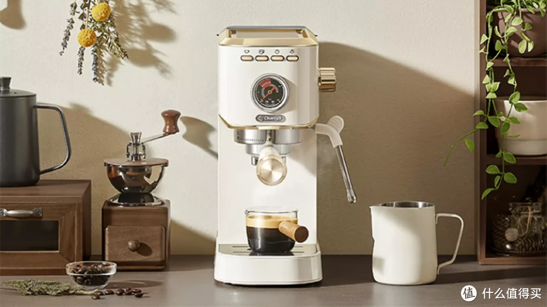 咖啡爱好者的入门好选择，长帝银河意式半自动咖啡机