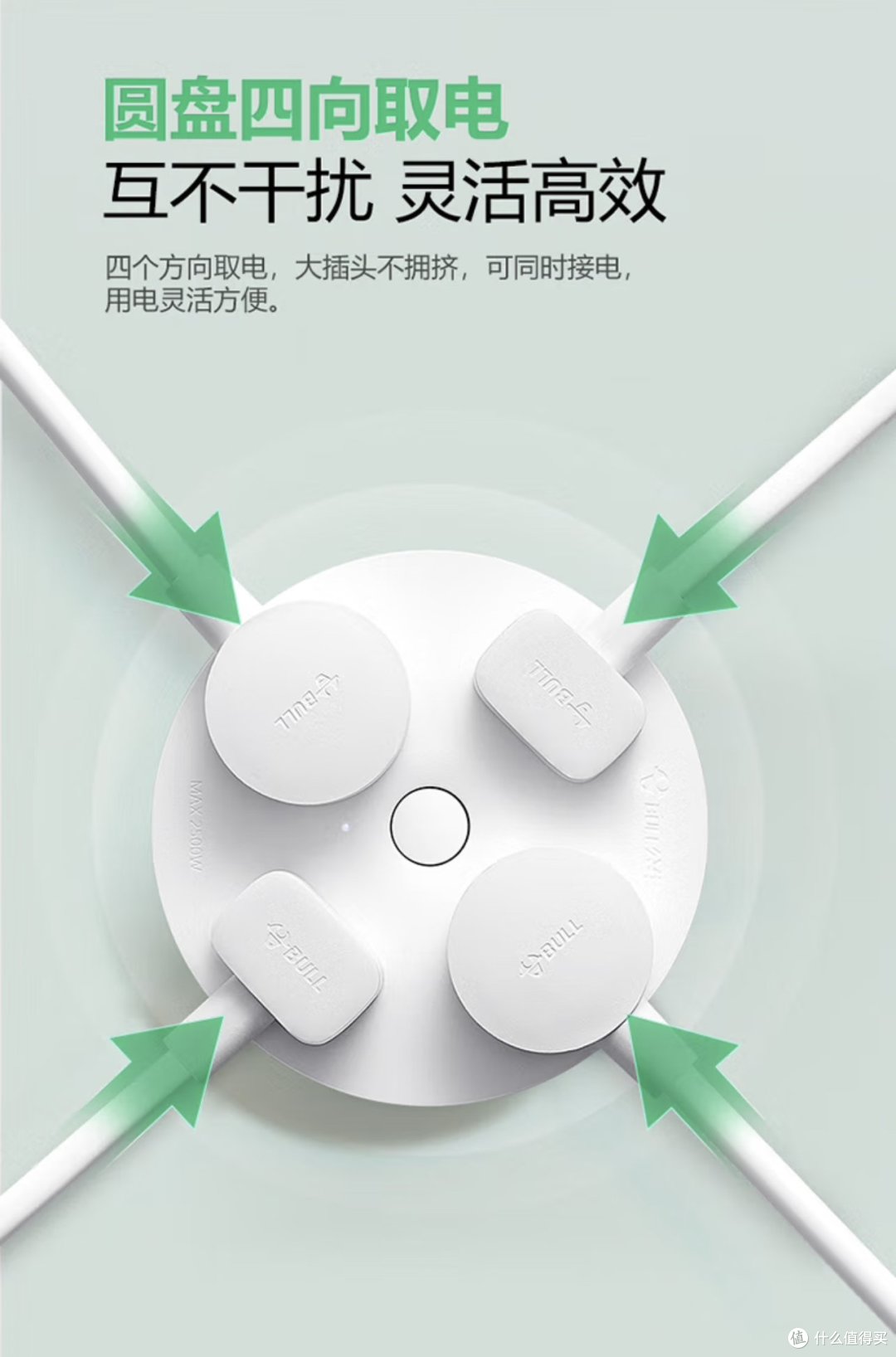 公牛一转四插座如何，简单讲讲优缺点