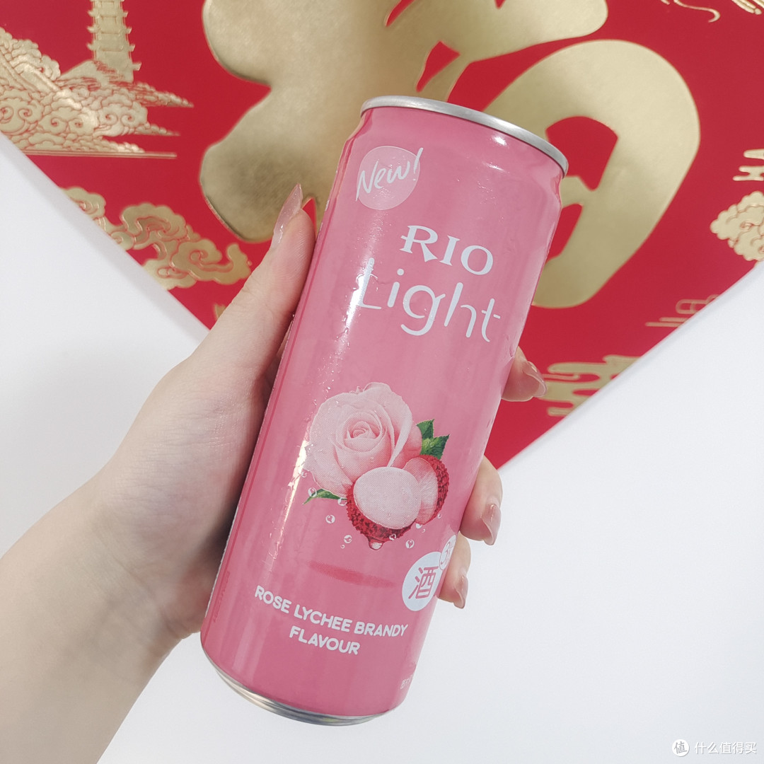 打开就能闻到浓浓的玫瑰荔枝味rio微熏系列~