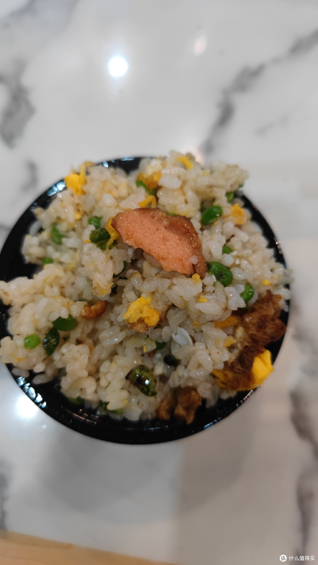 尝试着自己做一份减配版扬州炒饭