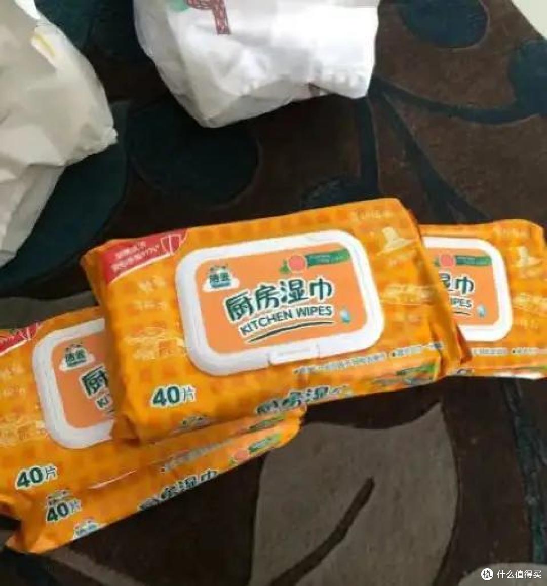 洁云厨房去油污湿巾,高效去污去菌