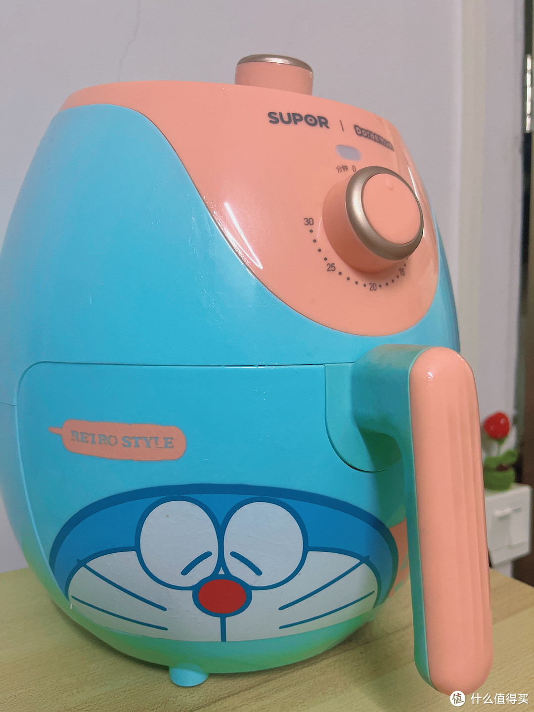 哆啦A梦联名款空气炸锅，我的厨房神器