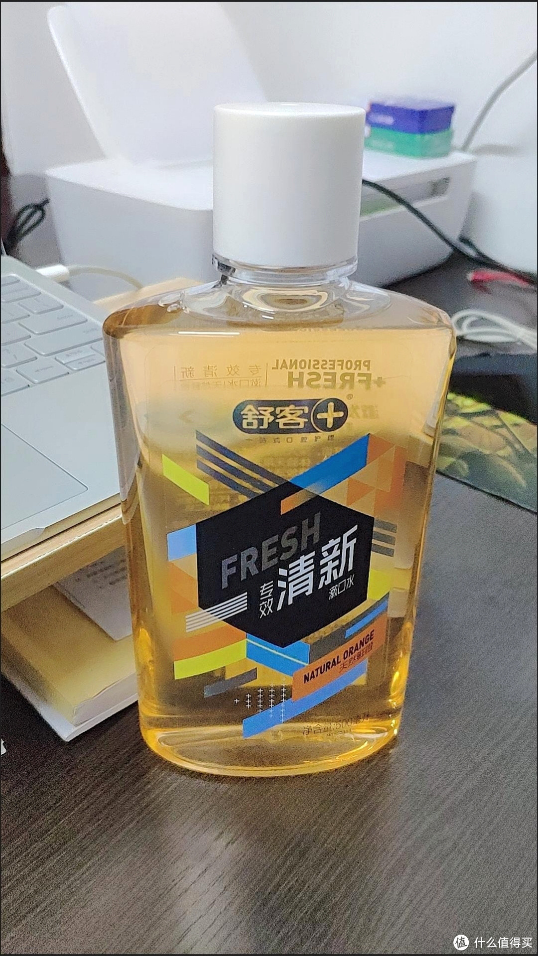 口腔清洁好帮手，舒客漱口水